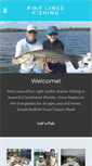 Mobile Screenshot of finelinesfishing.com